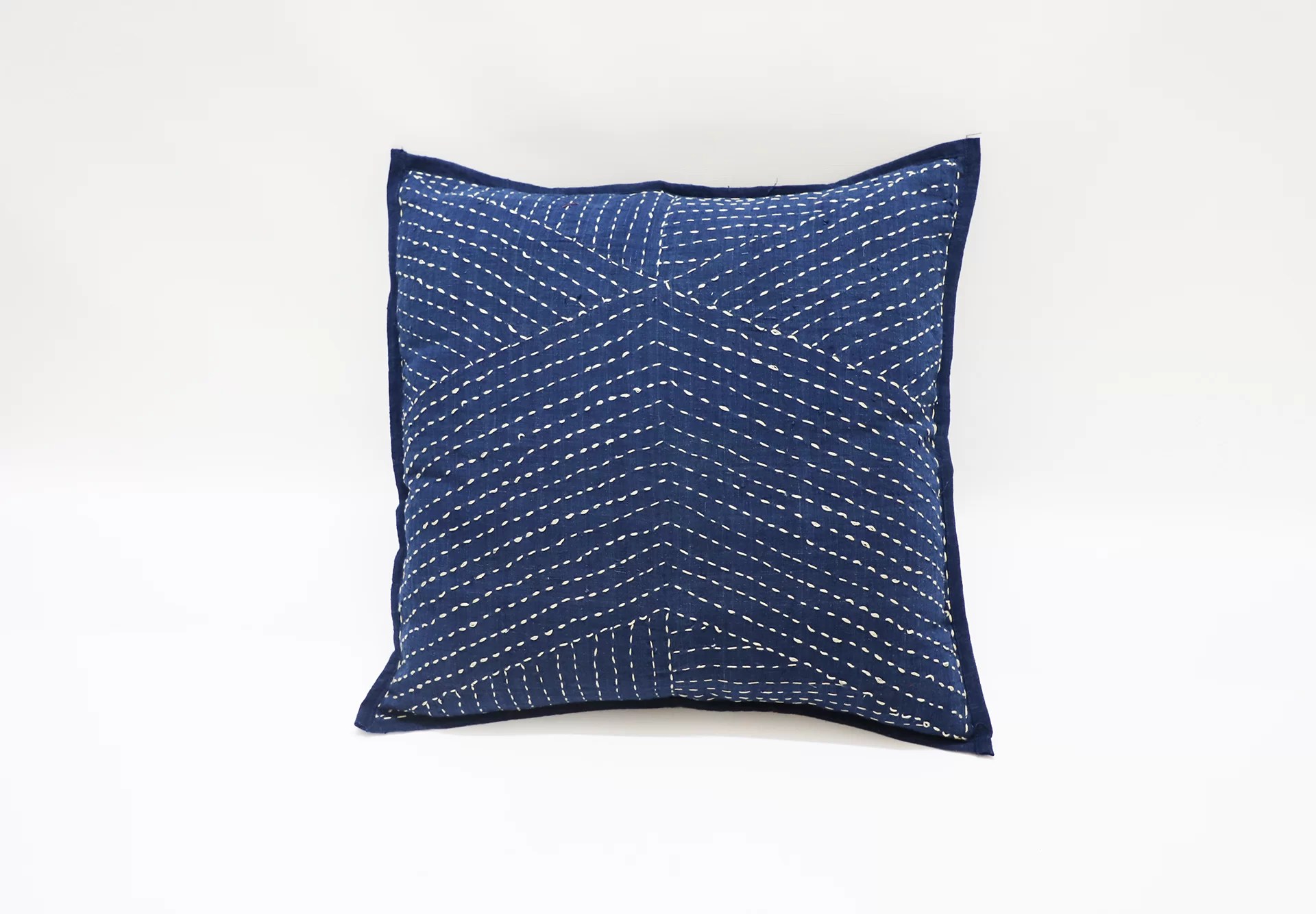 Indigo Cushion Cover 18 X 18 inch • Vritti Designs