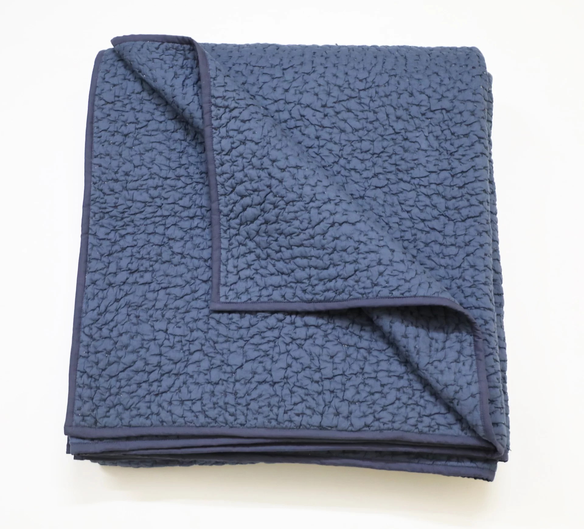 Handmade Modern Quilt Queen Size Made by Artisans • Vritti Designs