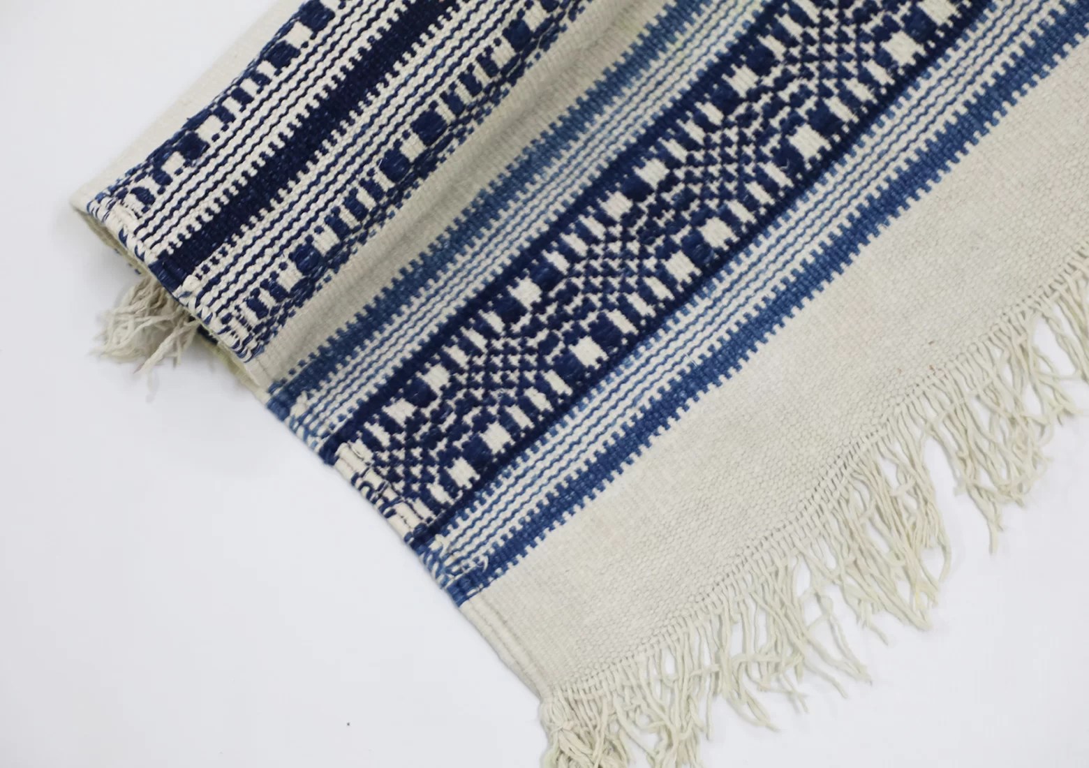 Vintage Cotton Rug ( Durrie) • Vritti Designs