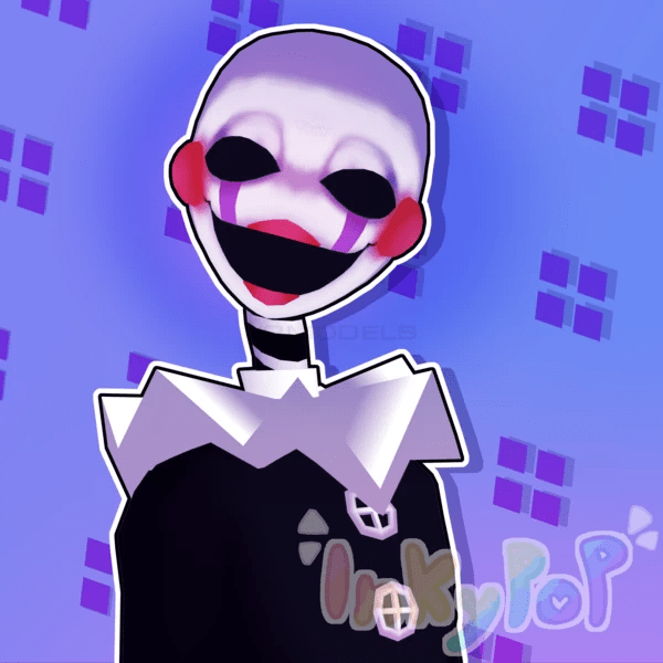 The Puppet FNAF 2 Stylized 3D Model » VRModels 3D Models for VR / AR and CG projects