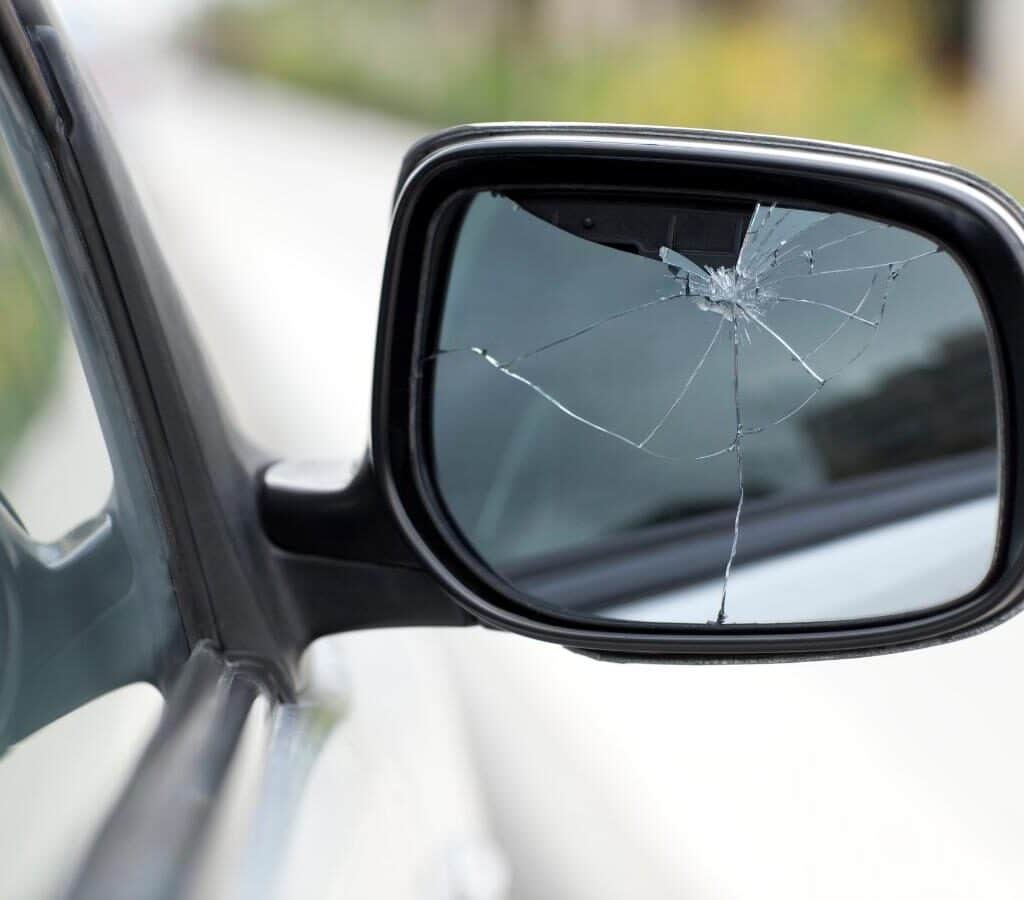 How To Fix Side Mirror On Car With Glue