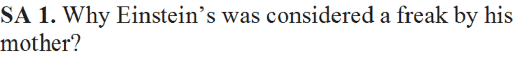 A Truly Beautiful Mind Class 9 Extra Questions and Answers CBSE English