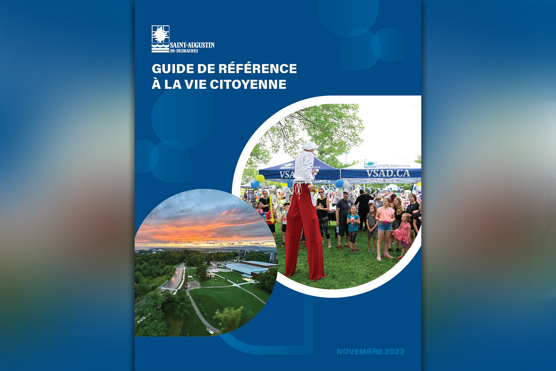 Ville de SaintAugustindeDesmaures Accueil