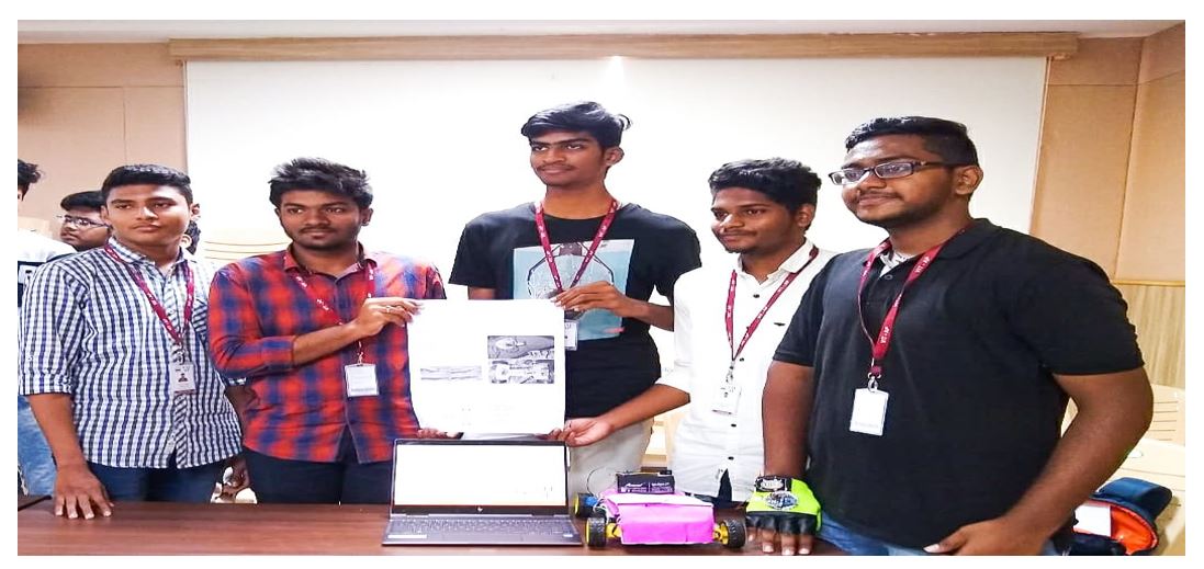 Hand Motion Controlled Robotic Vehicle