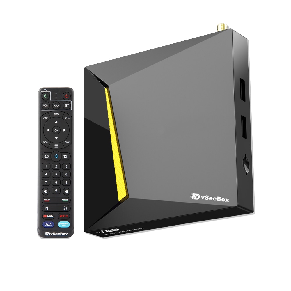 2023 VSeeBox V1 Pro Android TV Box (4GB RAM 32GB ROM), 48 OFF