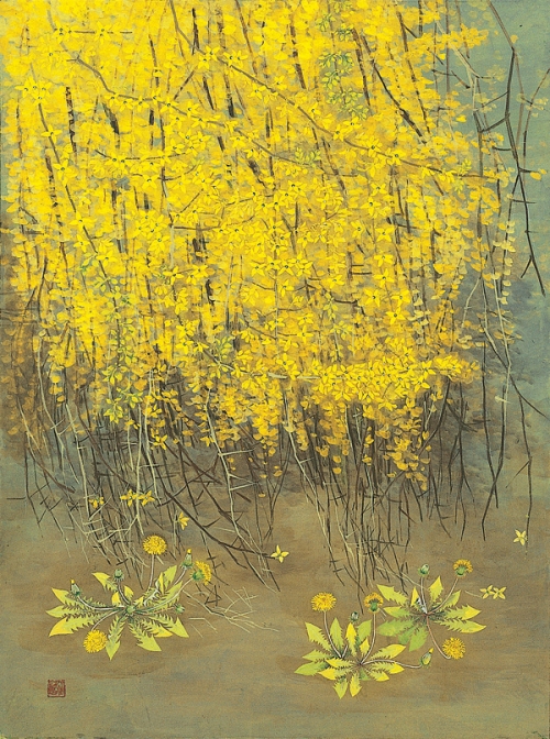 Korean flower painter Sookja Rho Art Kaleidoscope