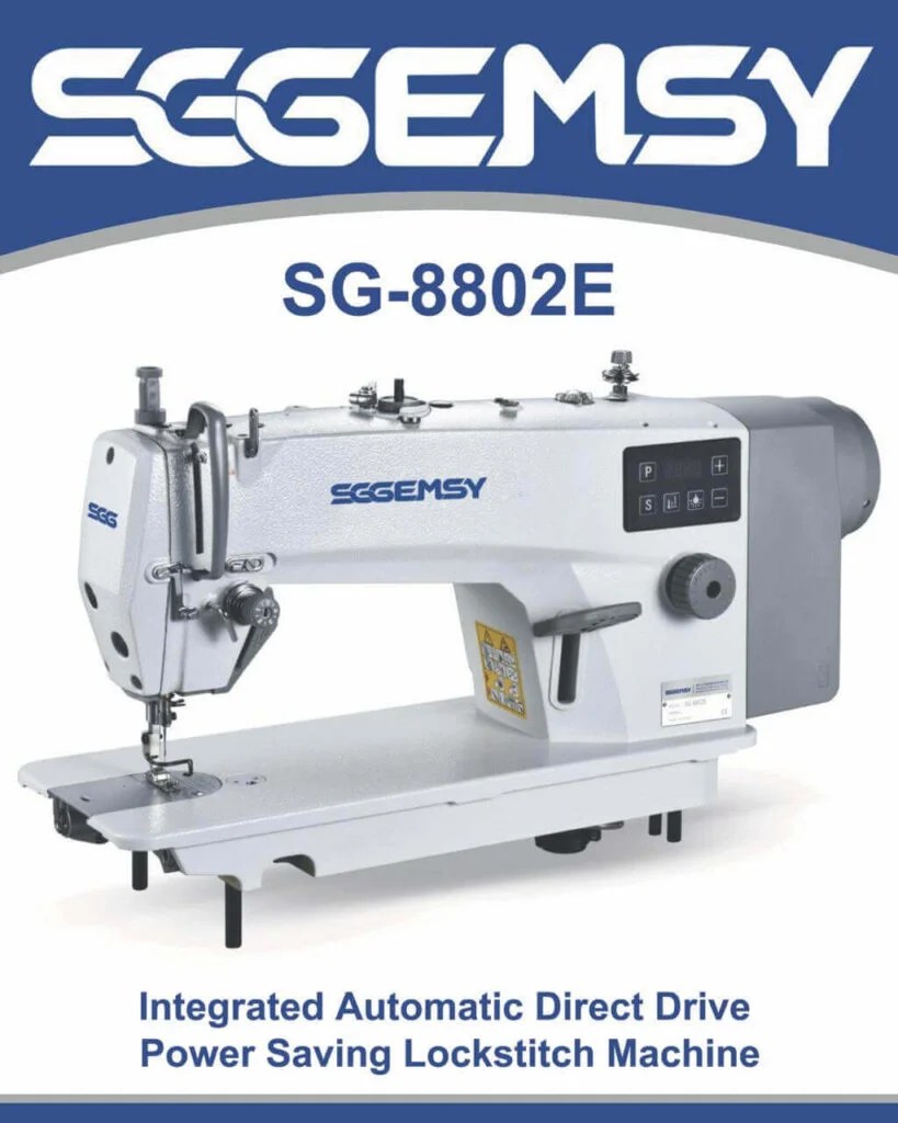 GEMSY SG8802E INDUSTRIAL SEWING MACHINE vssewingmachine