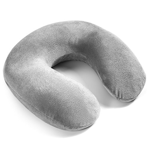 Best Travel Neck Pillow Airplane Pillow Perfect For Average to Plus Size Vstar Getaways