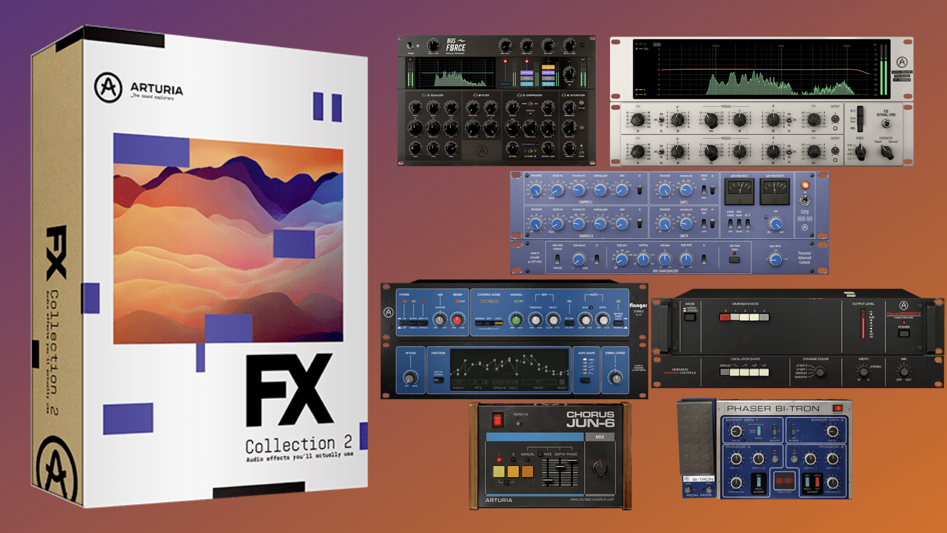Arturia FX Collection 2 v08.06.2021 VST, VST3, AAX, AU WIN.OSX x64