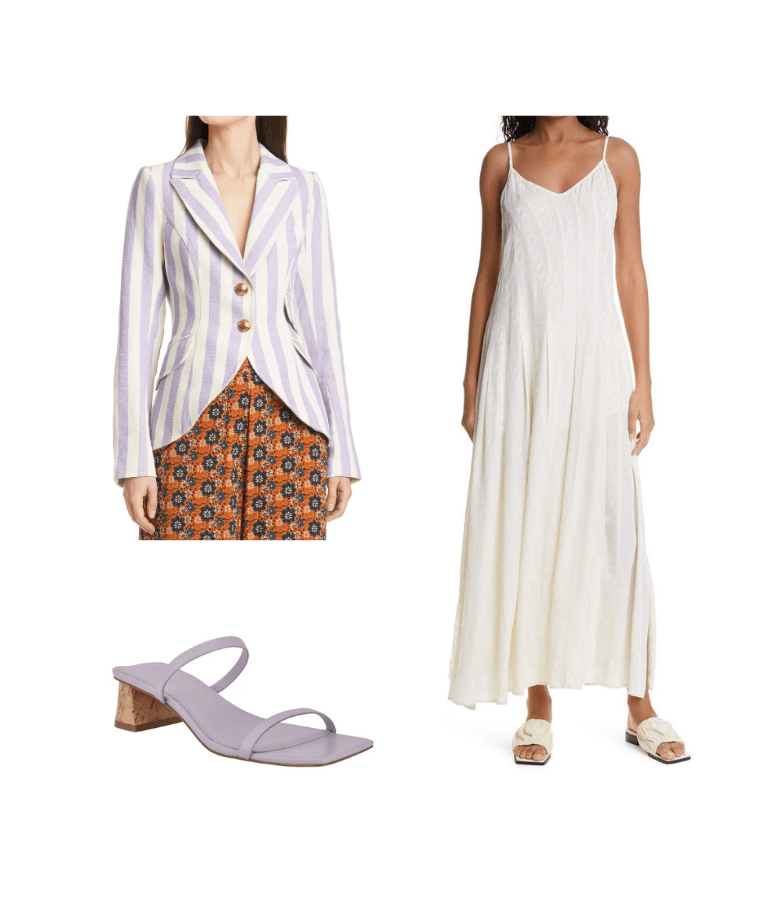 How To Wear A Blazer With A Maxi Dress VSTYLE