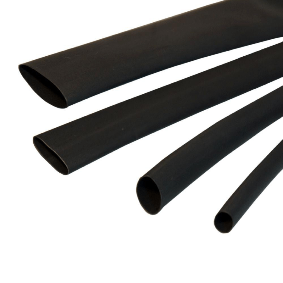 Heat Shrink Sleeve 25mm Black 1meter Industrial Grade WOER (HST) Vtakeoff