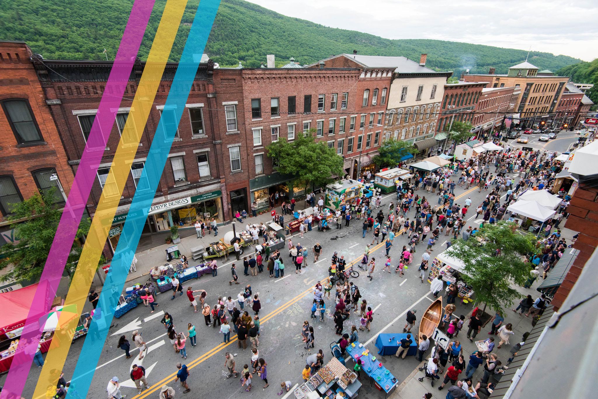 Brattleboro Gallery Walk VT Bud Barn