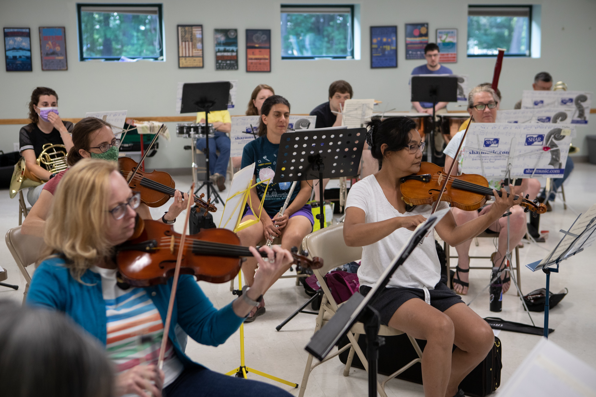 A Burlington orchestra reunites after 15 months of pandemicinduced