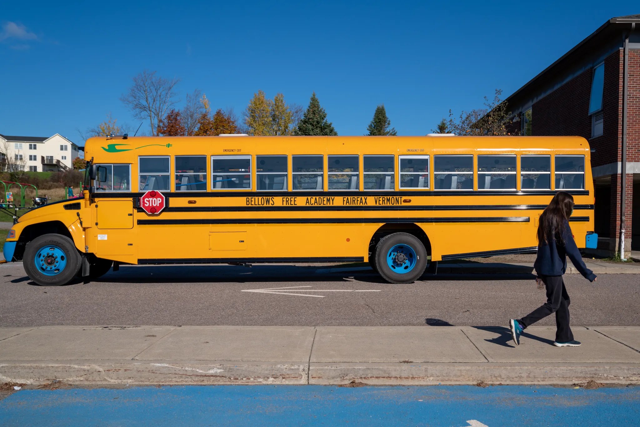 Electric school buses roll out in pilot project in 3 Vermont districts