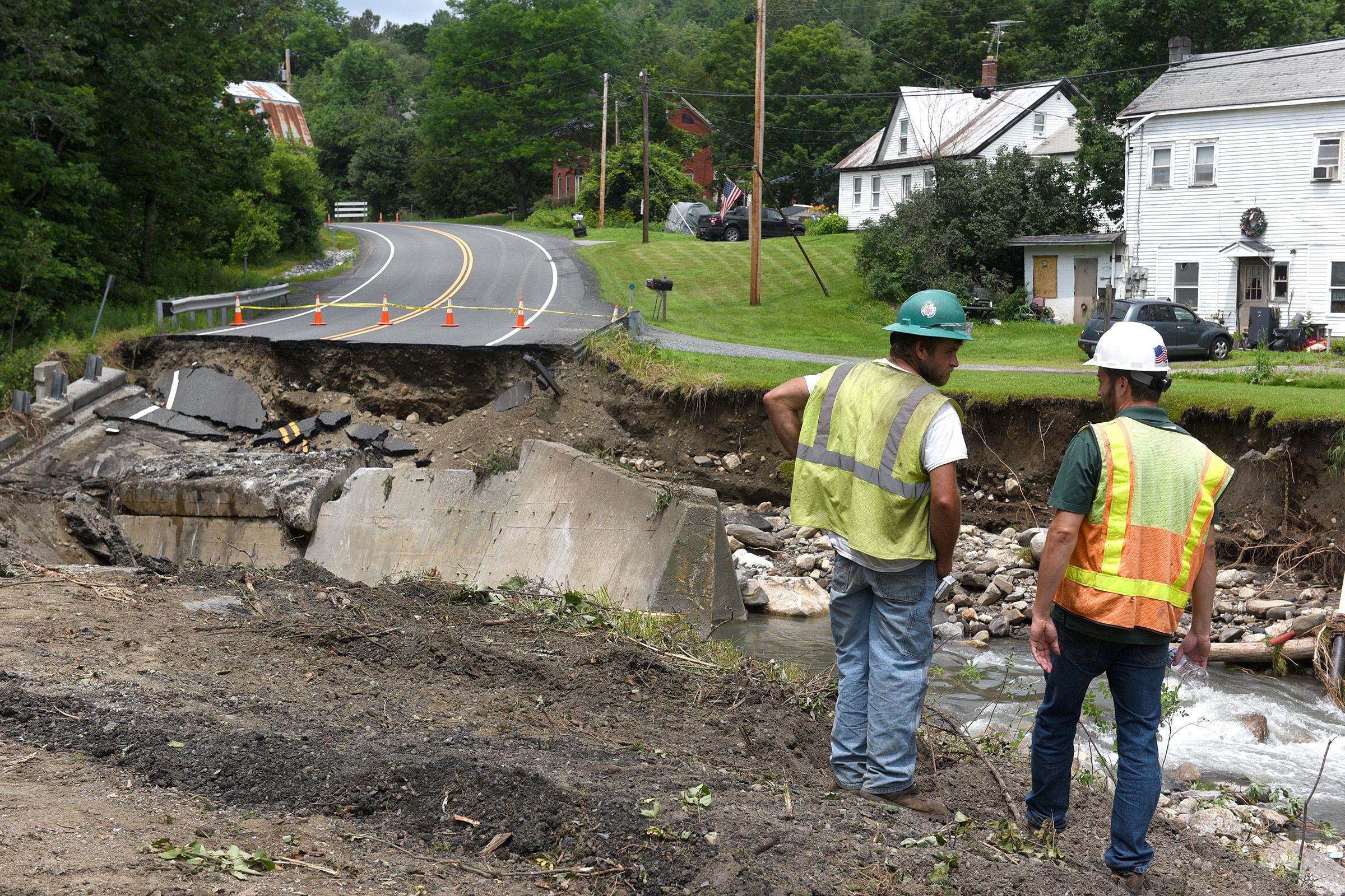 Rain, flooding hit some Upper Valley towns much harder than others
