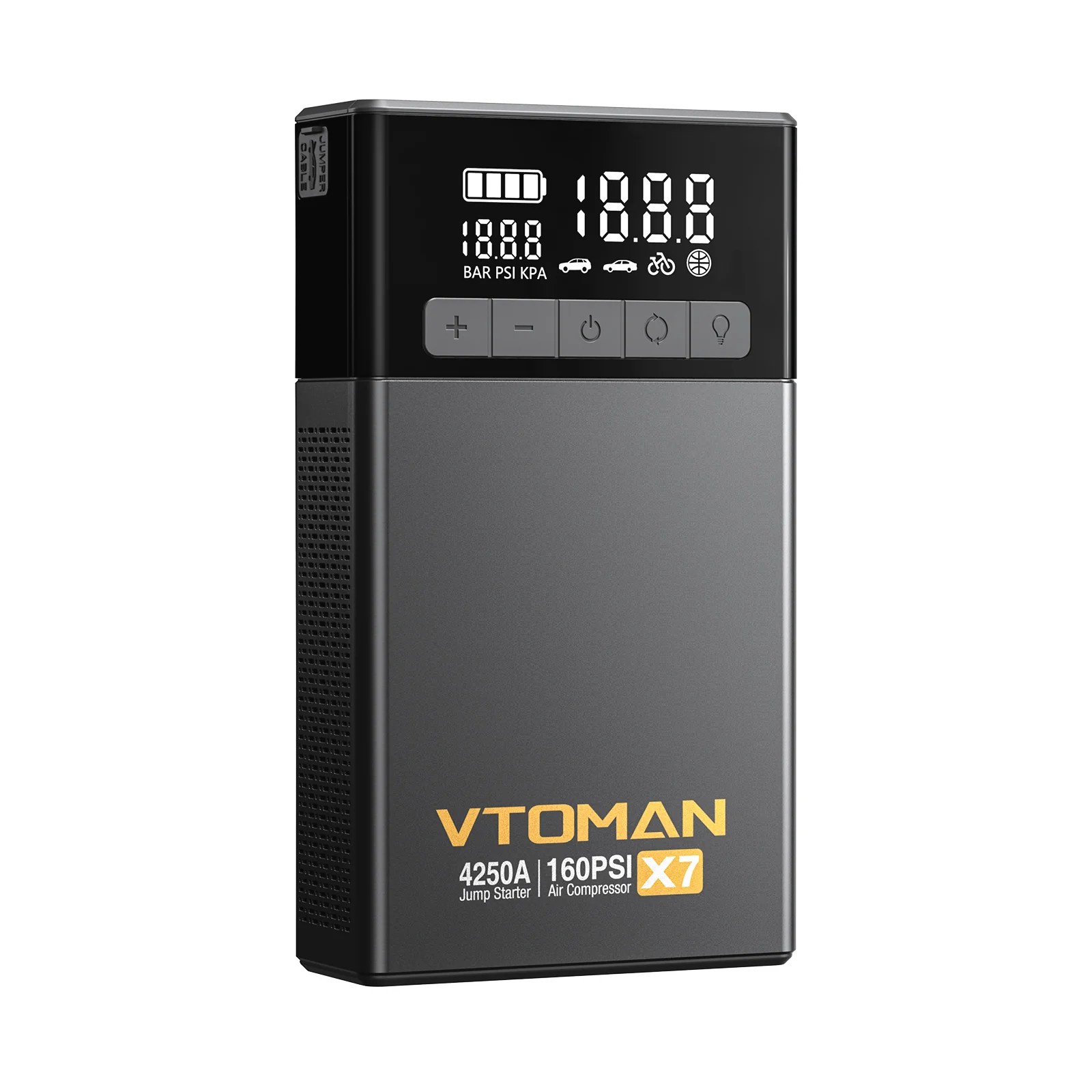 Meta Title: VTOMAN X7 Jump Starter | Roadside Solution