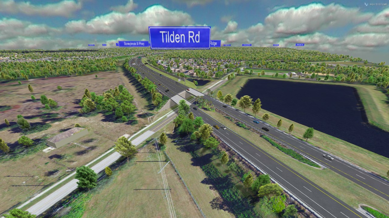 CFX SR 429 Tilden Road to South of Florida's Turnpike Virtual Tour