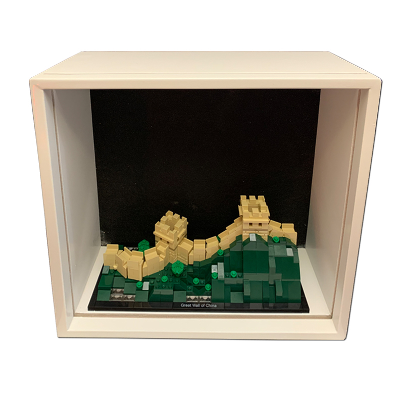 Shadow Box Display Case Hanging with Clear Acrylic Slide Cover VTown Decor