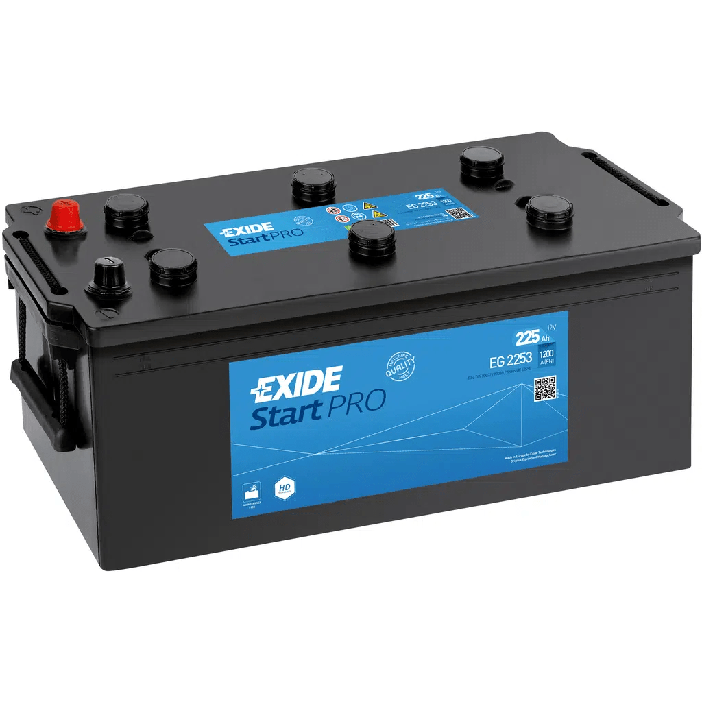 Batería Exide Start Pro EG2253. 225Ah 1200A(EN) 12V. Caja C