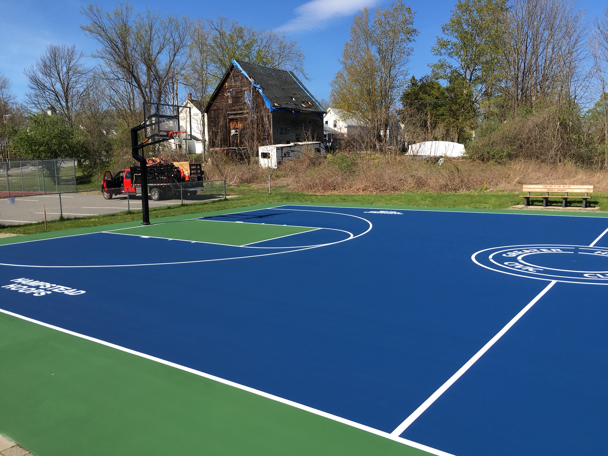 New and Reconstructed Basketball Courts Vermont Tennis Court Surfacing