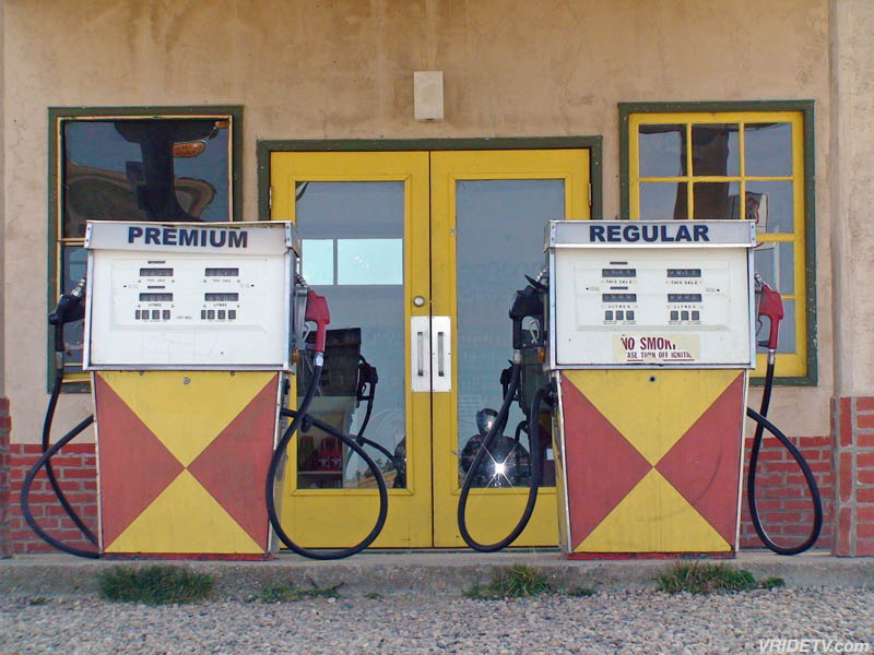 Corner Gas TV set in Rouleau Saskatchewan, Canada.