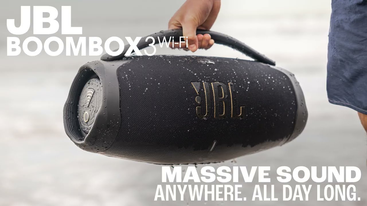 Đập hộp JBL Boombox 3 mới nhất tích hợp Wifi mang đến trải nghiệm âm