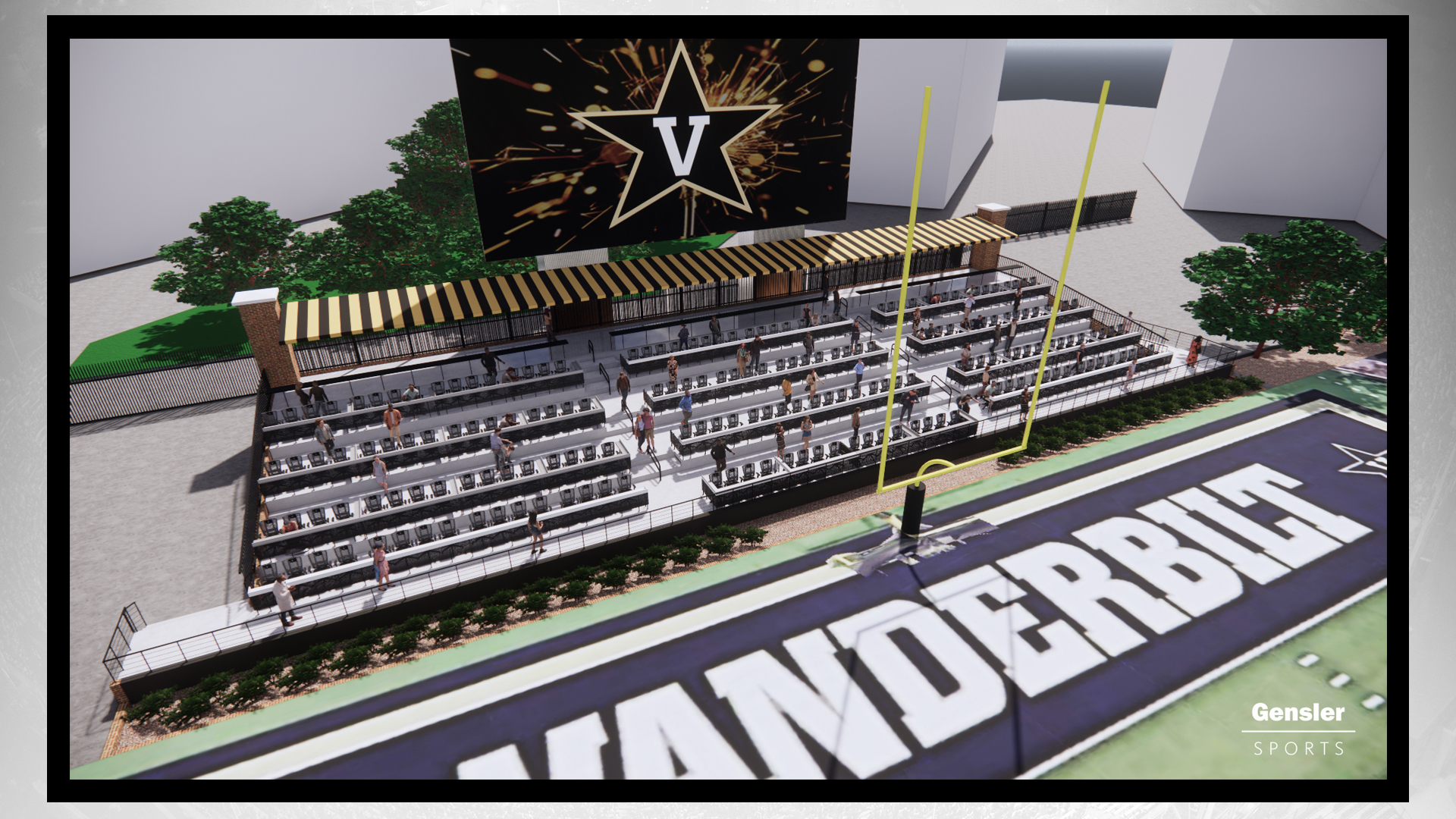 Vanderbilt Football North End Zone Renovation Underway