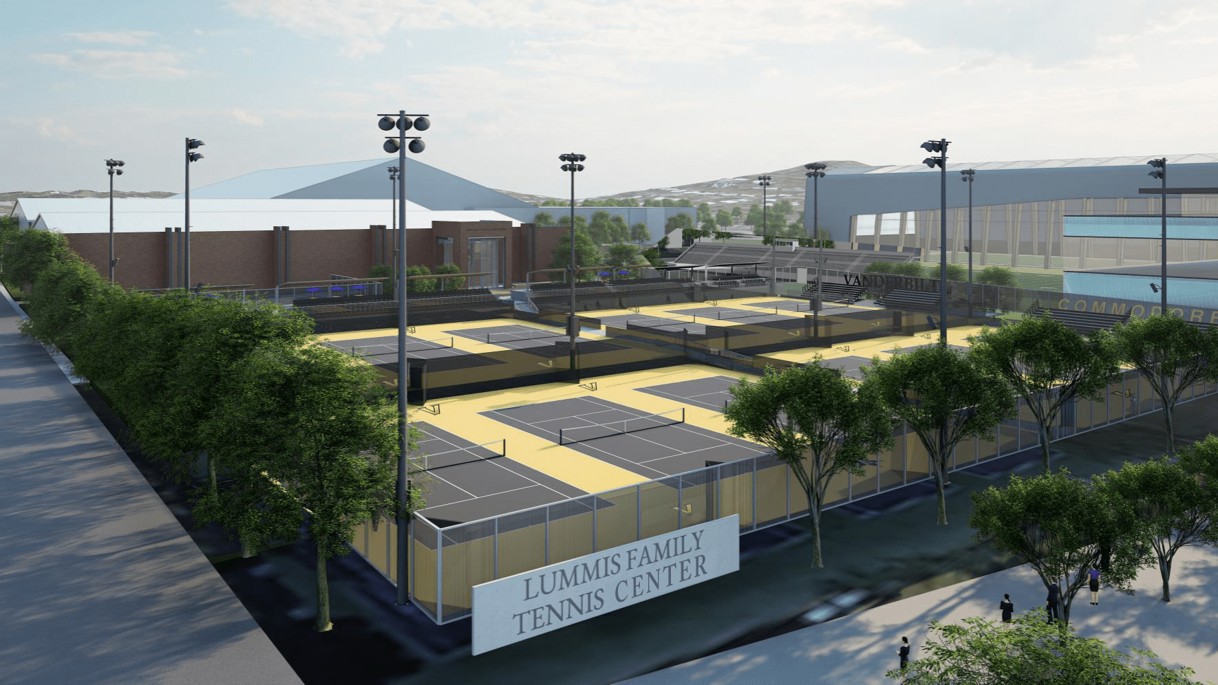Tennis Facility Renderings Unveiled