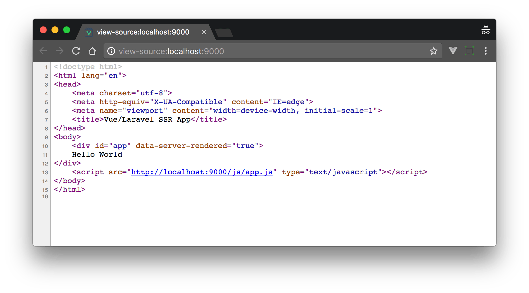 ServerSide Rendering With Laravel & Vue.js 2.5 Vue.js Developers