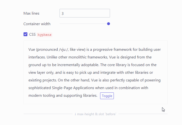 Clamping multiline text with ease