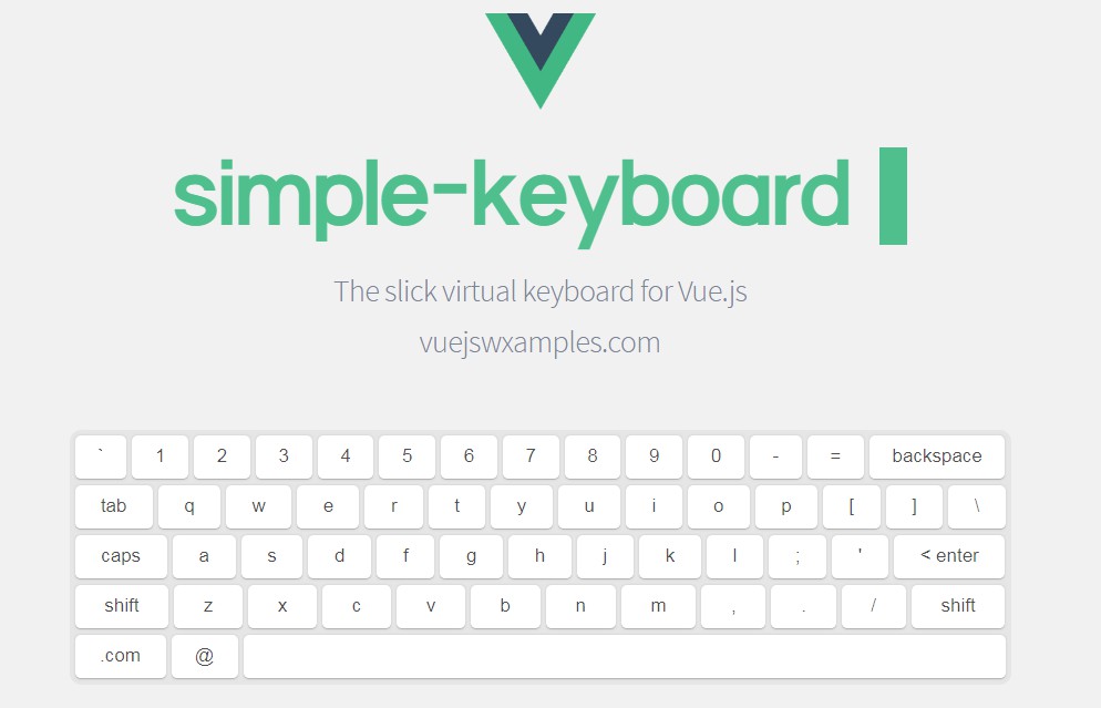 A Customizable and Responsive virtual keyboard for Vue.js