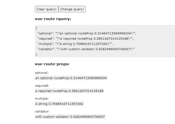 Router Vue.js Examples
