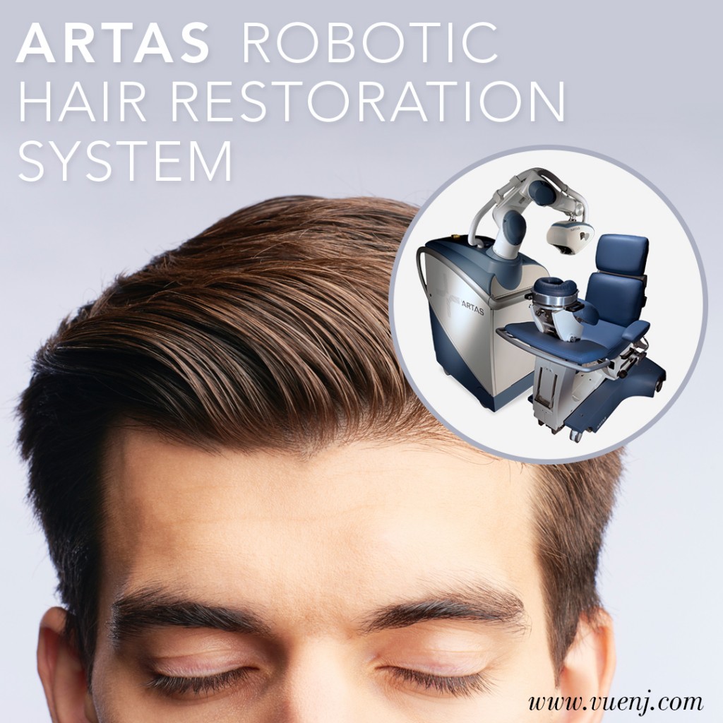 ARTAS Robotic Hair Restoration System VUE magazine