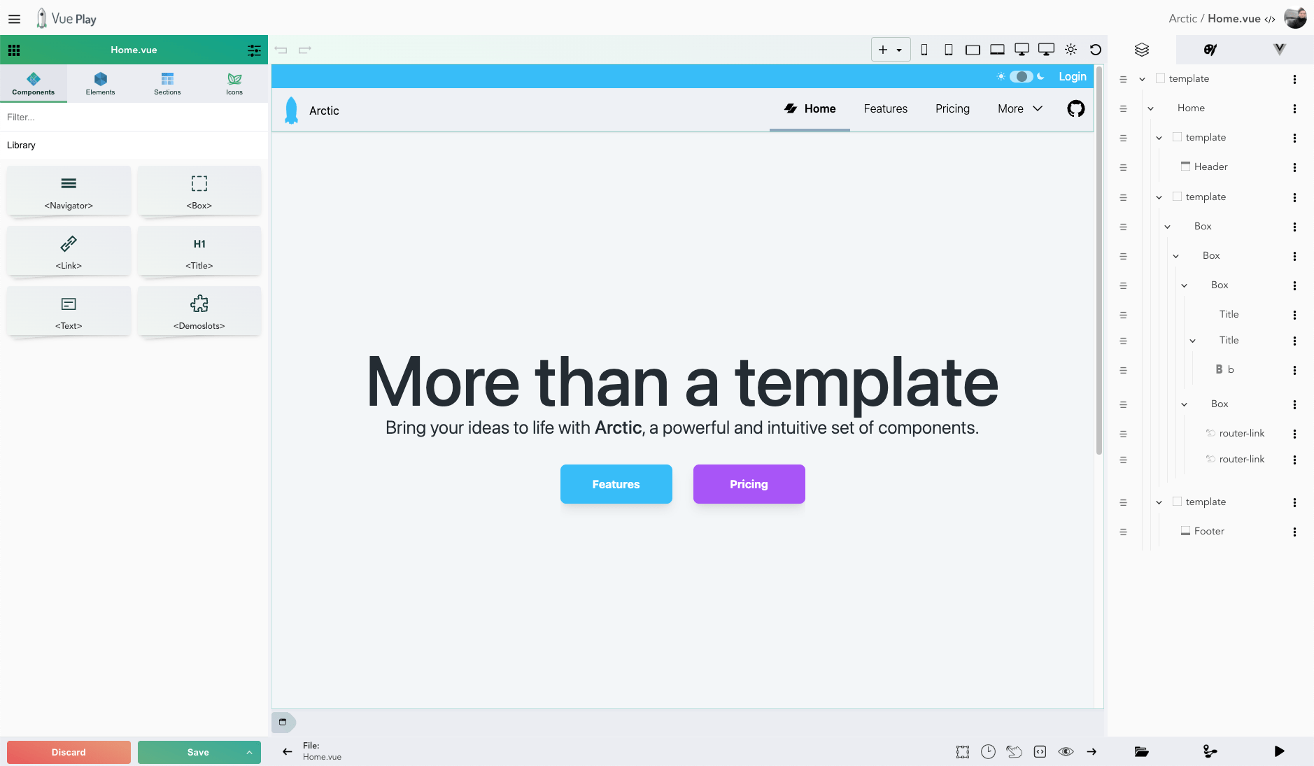 Vue Play The Ultimate Drag And Drop Designer For Vue