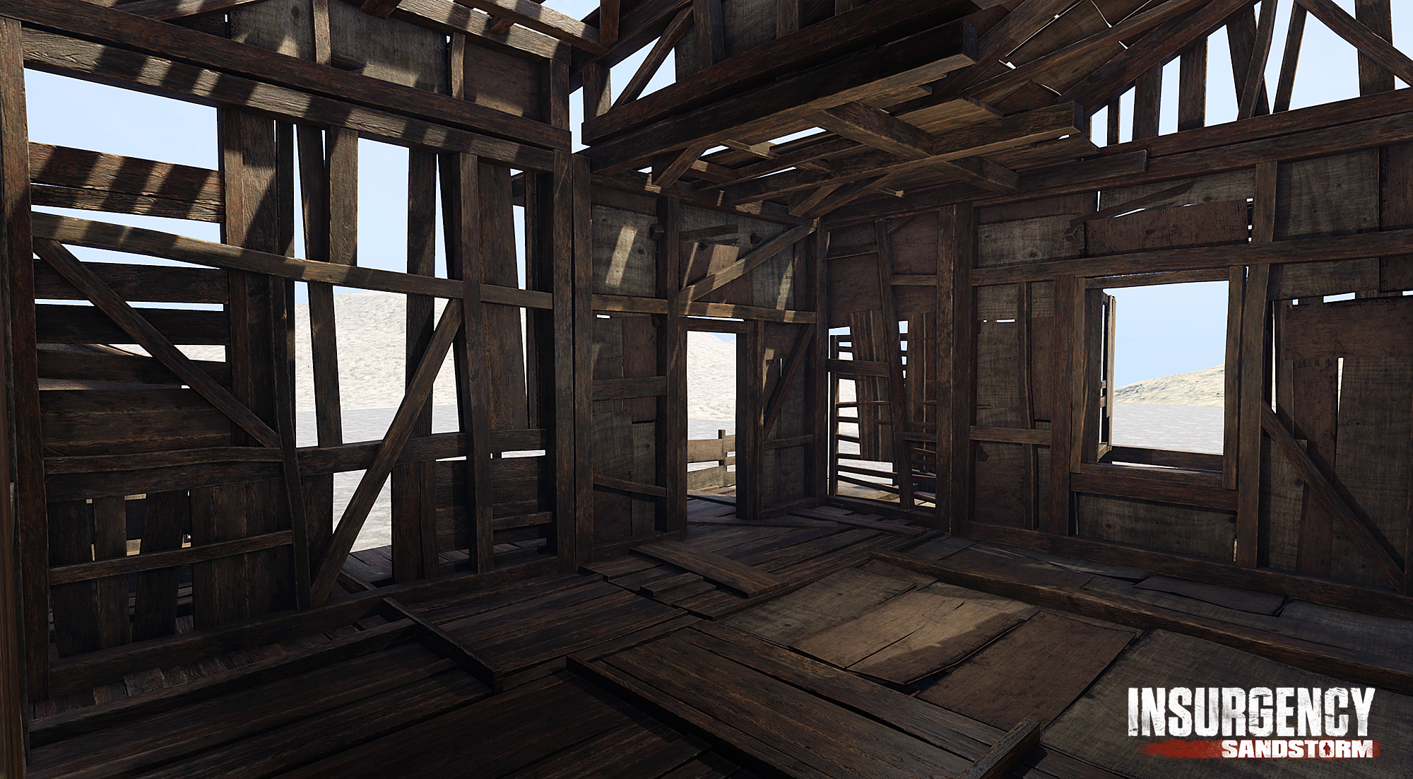 Modular WoodShack Kit Insurgency Sandstorm Vuk Banovic