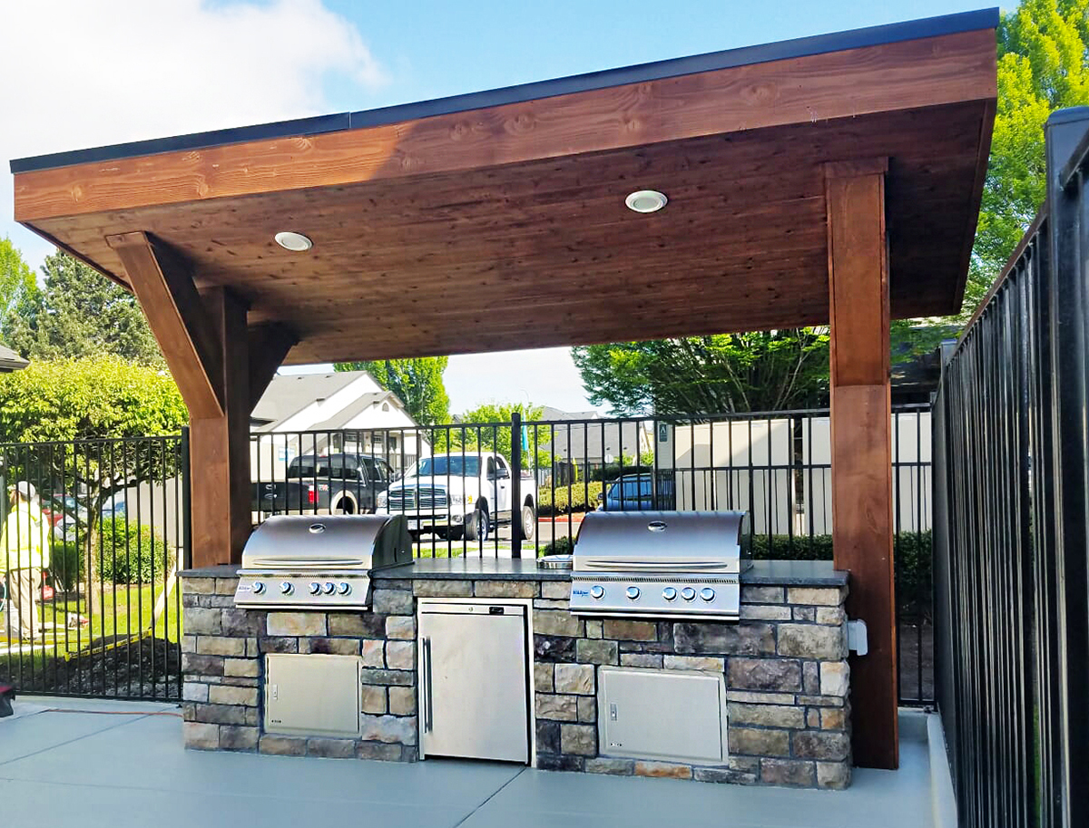 Outdoor Kitchens and BBQ Islands Vulcan Design & Construction