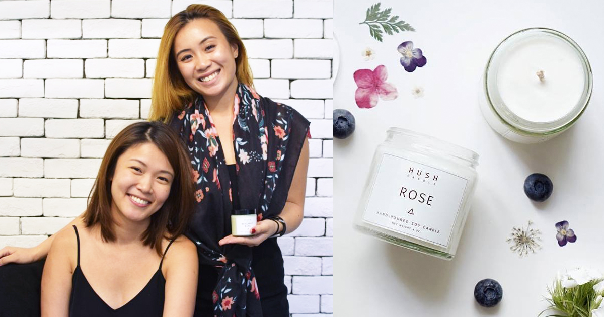 S'pore Brand Hush Candle Burns Bright Beyond Our Shores