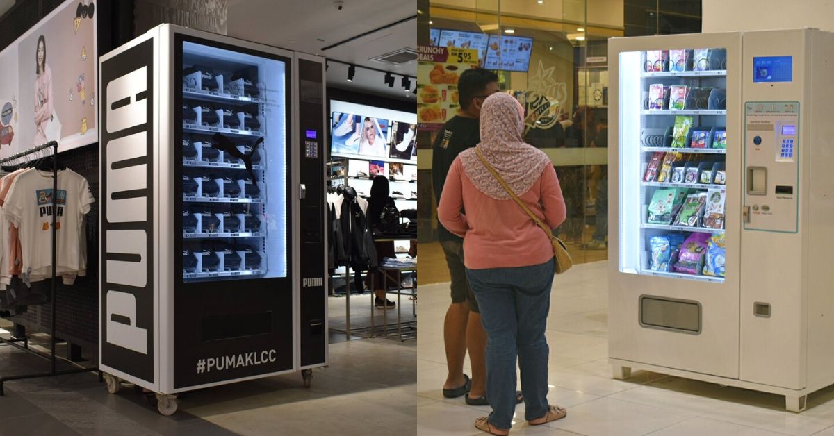 Vechnology Malaysian Cashless & Cloud Based Smart Vending Machines