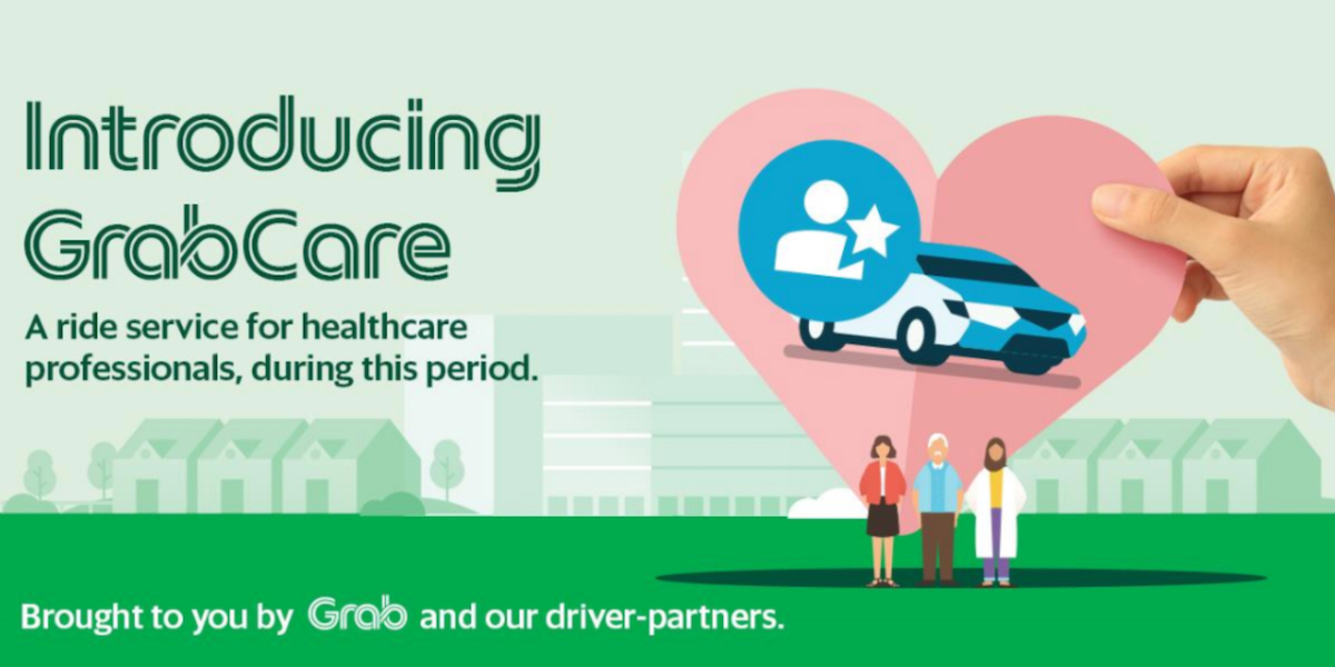 Grab Offers Singapore Healthcare Workers Discounted Rides, Meals