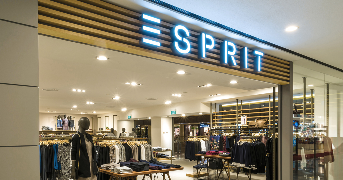 COVID19 Esprit To Close 56 Outlets In Asia Including Singapore