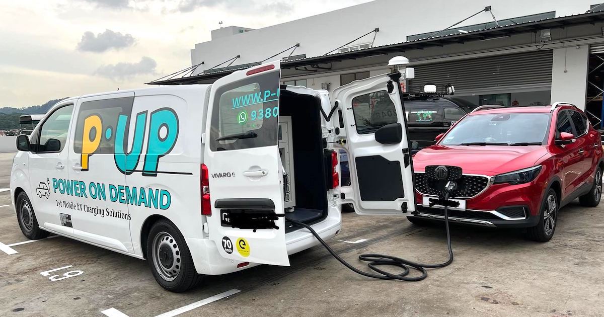 P.UP on building Singapore's first EV mobile charging service