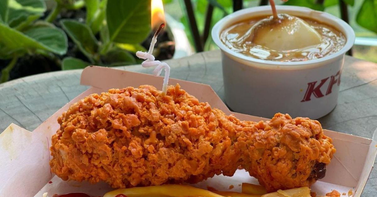 JUU, M'sian artist making hyperrealistic candles shaped like food