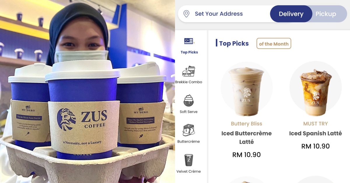 ZUS Coffee, M'sian techdriven coffee chain with an app