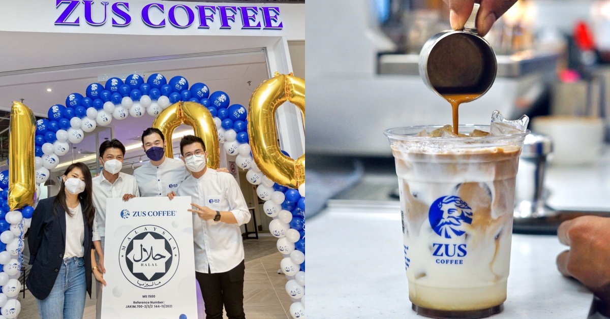 ZUS Coffee, M'sian techdriven coffee chain with an app