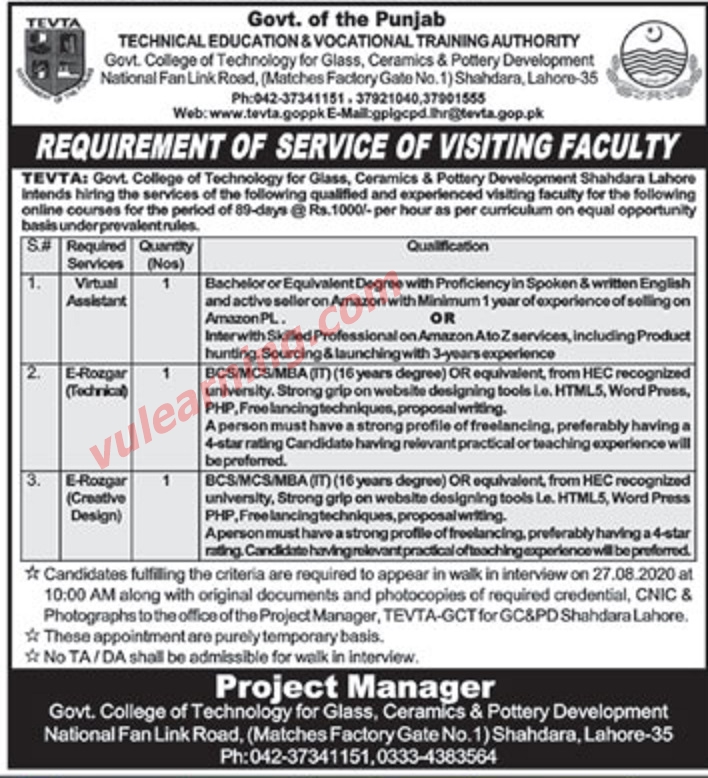 Ceramics Faculty Jobs at Blanca Gutierrez blog