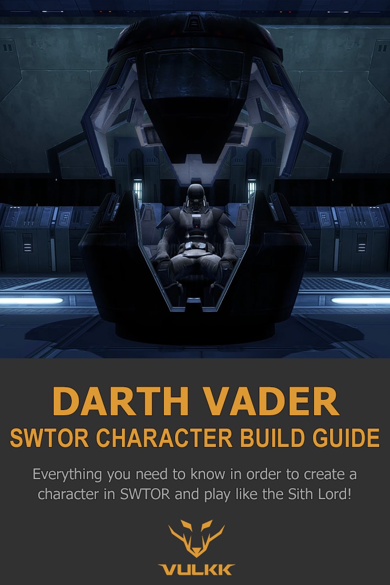 How to Create Darth Vader in SWTOR Full Build Guide