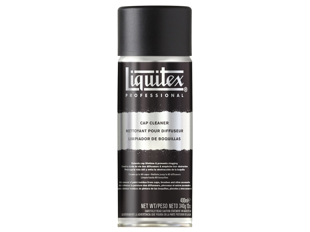 Spray paint cap cleaner Liquitex spray Vunder