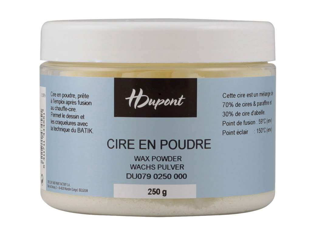 Wax powder H Dupont Vunder