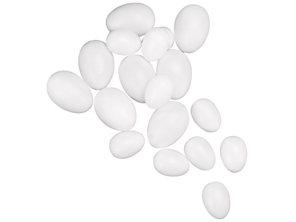 Plastic egg white Vunder