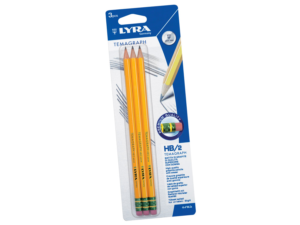 Graphite pencil Lyra Temagraph Vunder